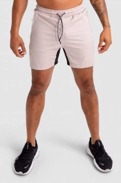 Male Outlet Planet Shorts - Beige