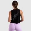 Aivory Progress Cropped Tank - Black Womens