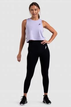Returns Progress Cropped Tank - Lavender