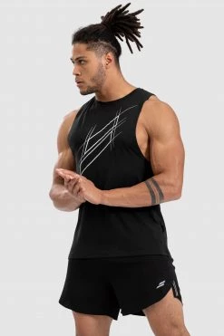 Darren Progress Muscle Tank - Black Mens