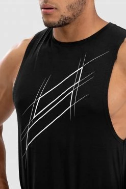 Darren Progress Muscle Tank - Black Mens