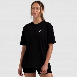 Aivory Progress Oversized Tee - Black