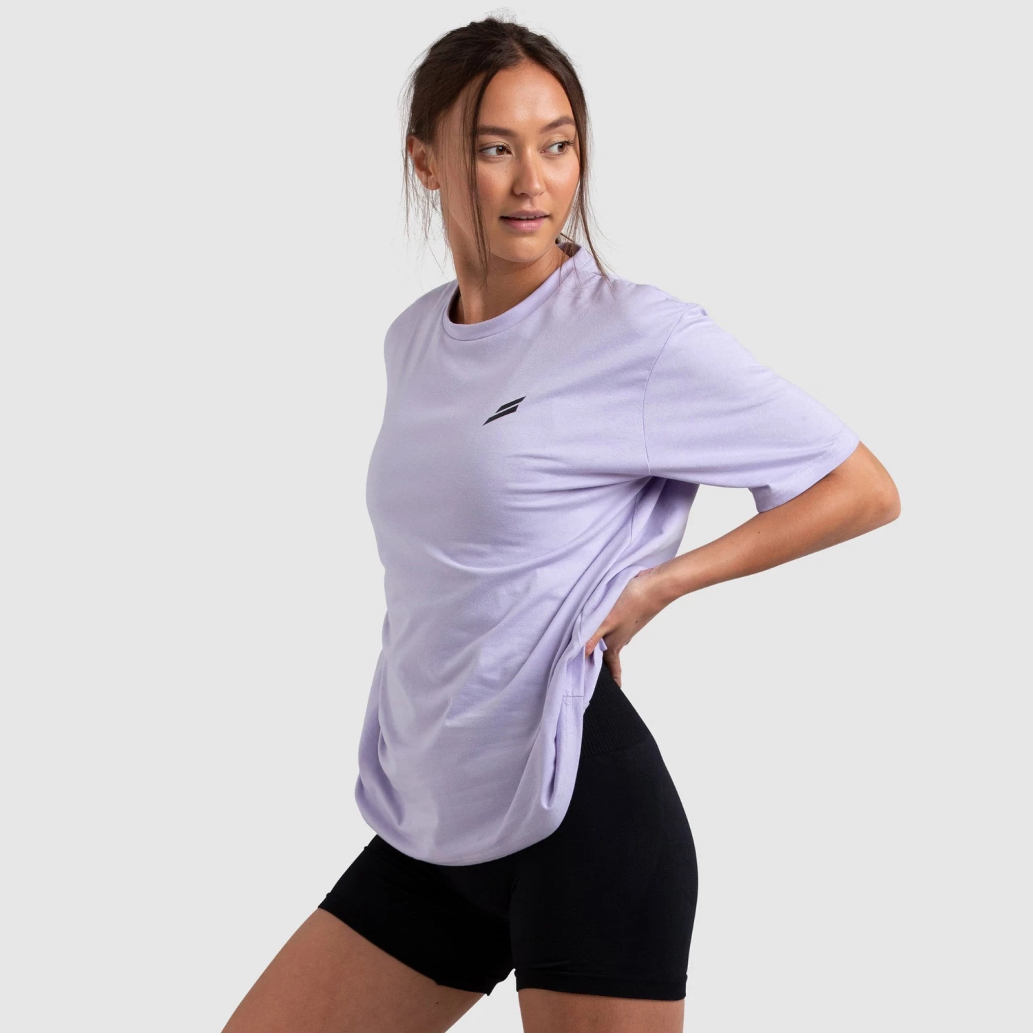 Aivory Progress Oversized Tee - Lavender
