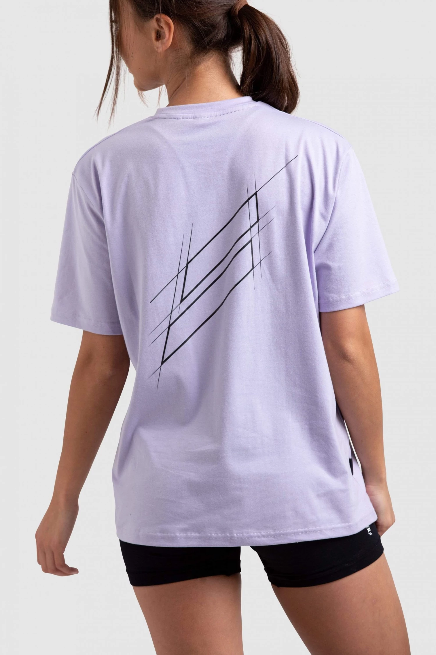 Aivory Progress Oversized Tee - Lavender