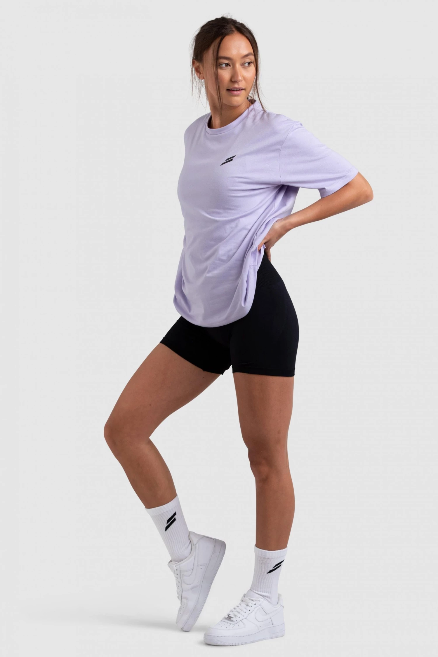 Aivory Progress Oversized Tee - Lavender