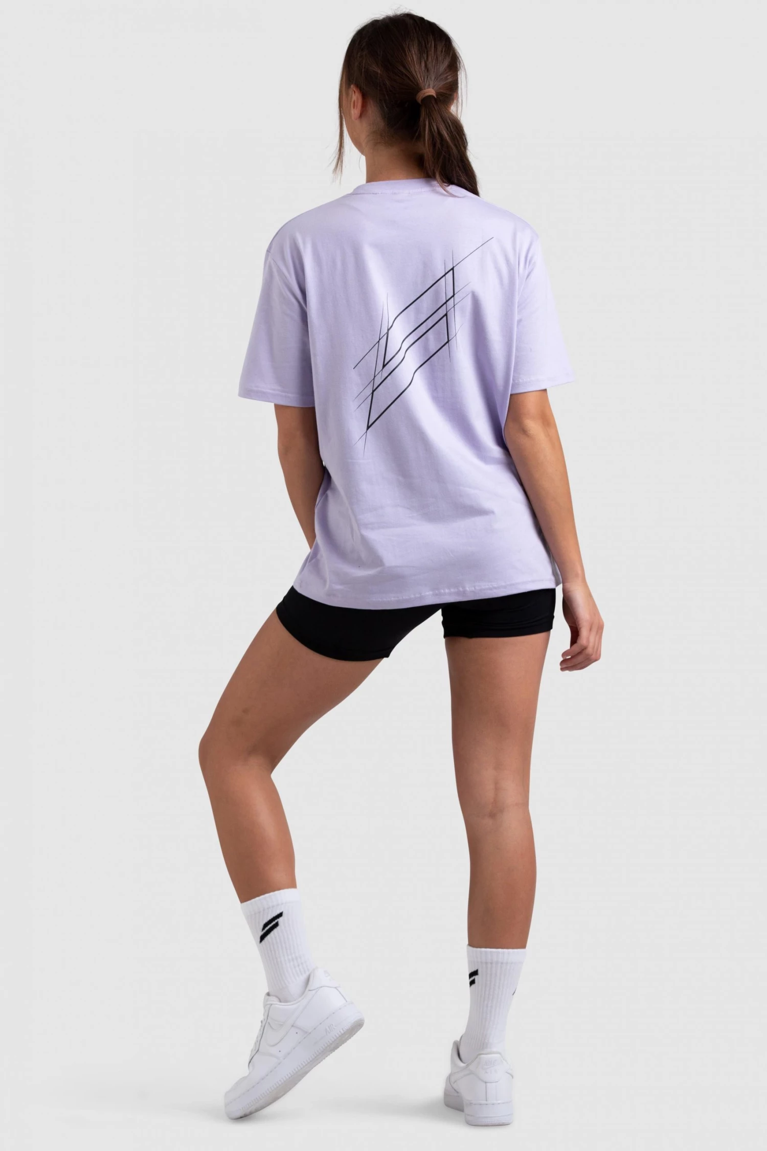 Aivory Progress Oversized Tee - Lavender