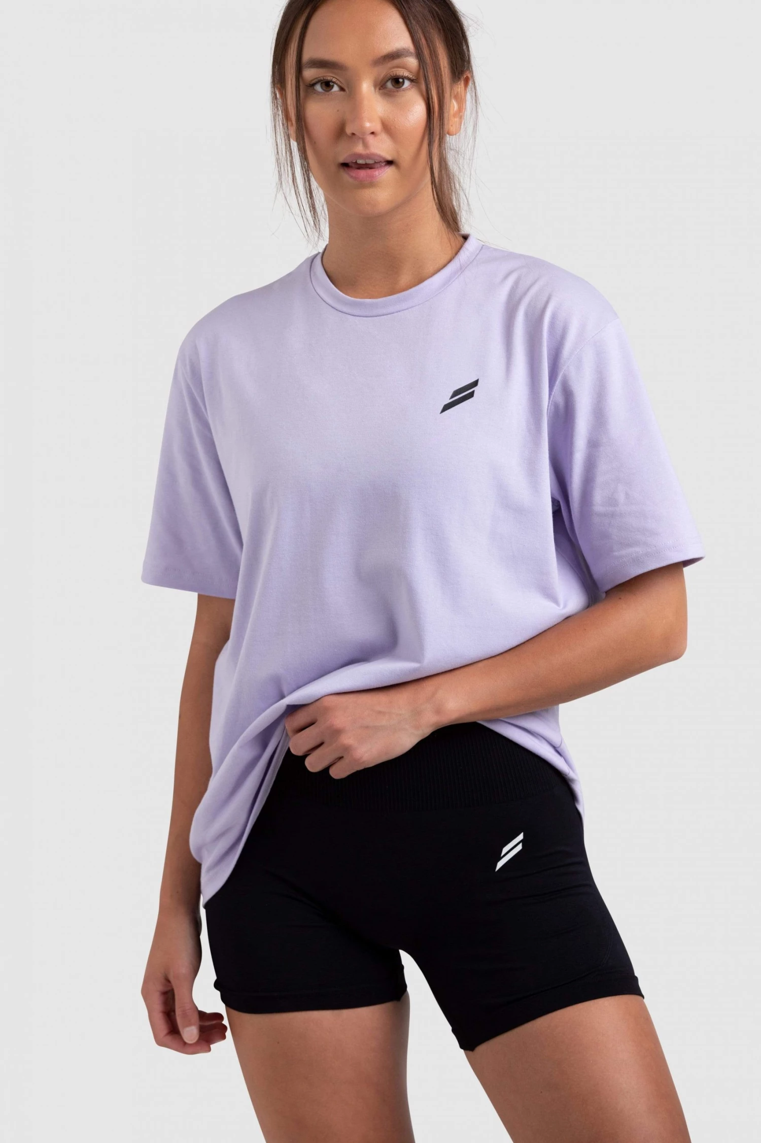 Aivory Progress Oversized Tee - Lavender