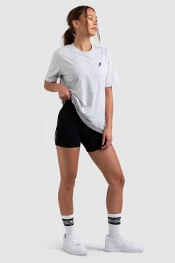 Aivory Progress Oversized Tee - Light Marl