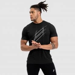 Darren Mens Progress Regular Fit Tee - Black