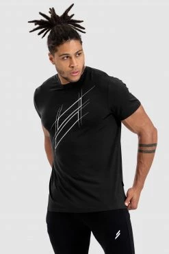 Darren Mens Progress Regular Fit Tee - Black