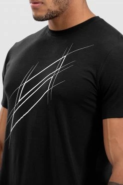 Darren Mens Progress Regular Fit Tee - Black