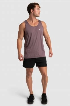 Darren Mens Puremotion Singlet V2 - Deep Mauve