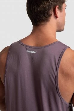 Darren Mens Puremotion Singlet V2 - Deep Mauve