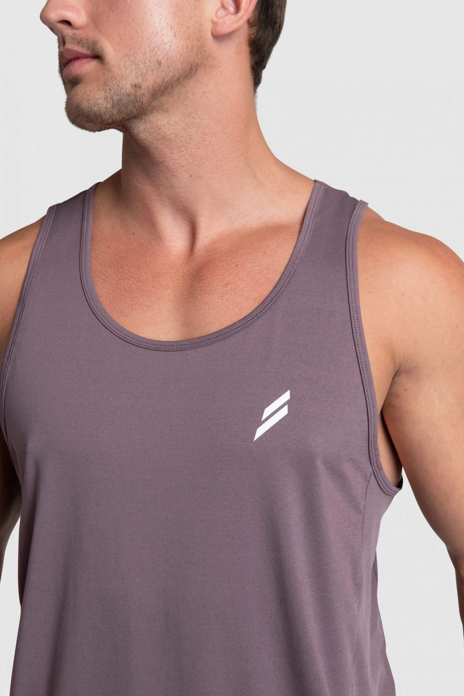 Darren Mens Puremotion Singlet V2 - Deep Mauve