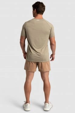 Darren Mens Puremotion Tee V2 - Sand