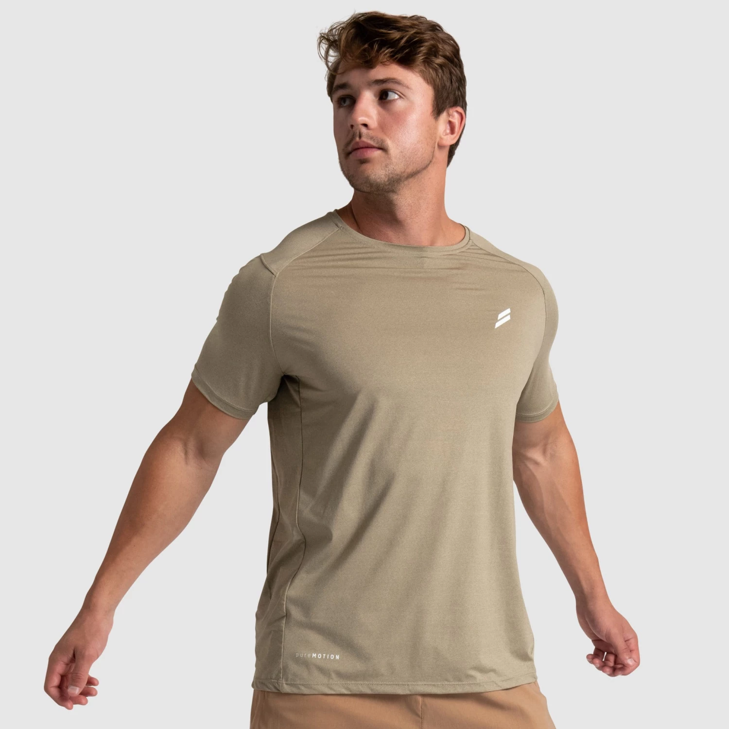 Darren Mens Puremotion Tee V2 - Sand
