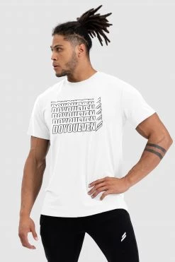 Darren Retro Regular Fit Tee - White