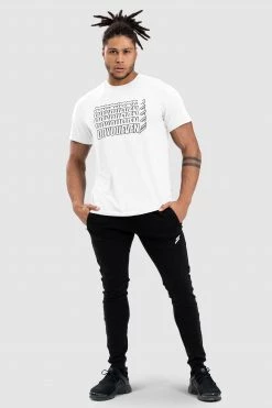 Darren Retro Regular Fit Tee - White