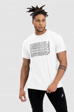 Darren Retro Regular Fit Tee - White