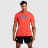 Darren Mens Run Regular Fit Tee - Fire Red