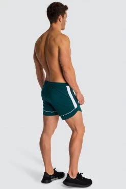 Male Outlet Sprinter Athletic Shorts - Forest Green
