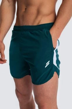 Male Outlet Sprinter Athletic Shorts - Forest Green