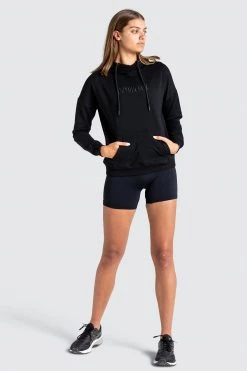 Female Outlet Staple Hoodie - Black