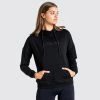 Female Outlet Staple Hoodie - Black