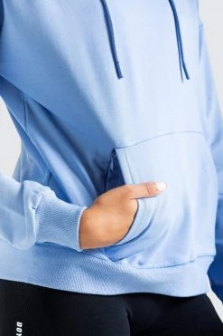 Female Outlet Womens Staple Hoodie - Blue