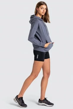 Female Outlet Staple Hoodie - Charcoal Womens
