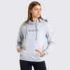 Female Outlet Staple Hoodie - Grey Marl Womens