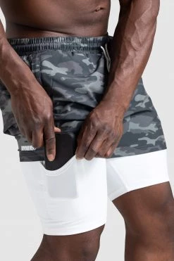 Darren Mens Strider Shorts - Camo