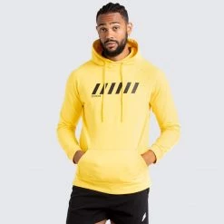 Male Outlet Supercharge Athletic Hoodie - Yellow