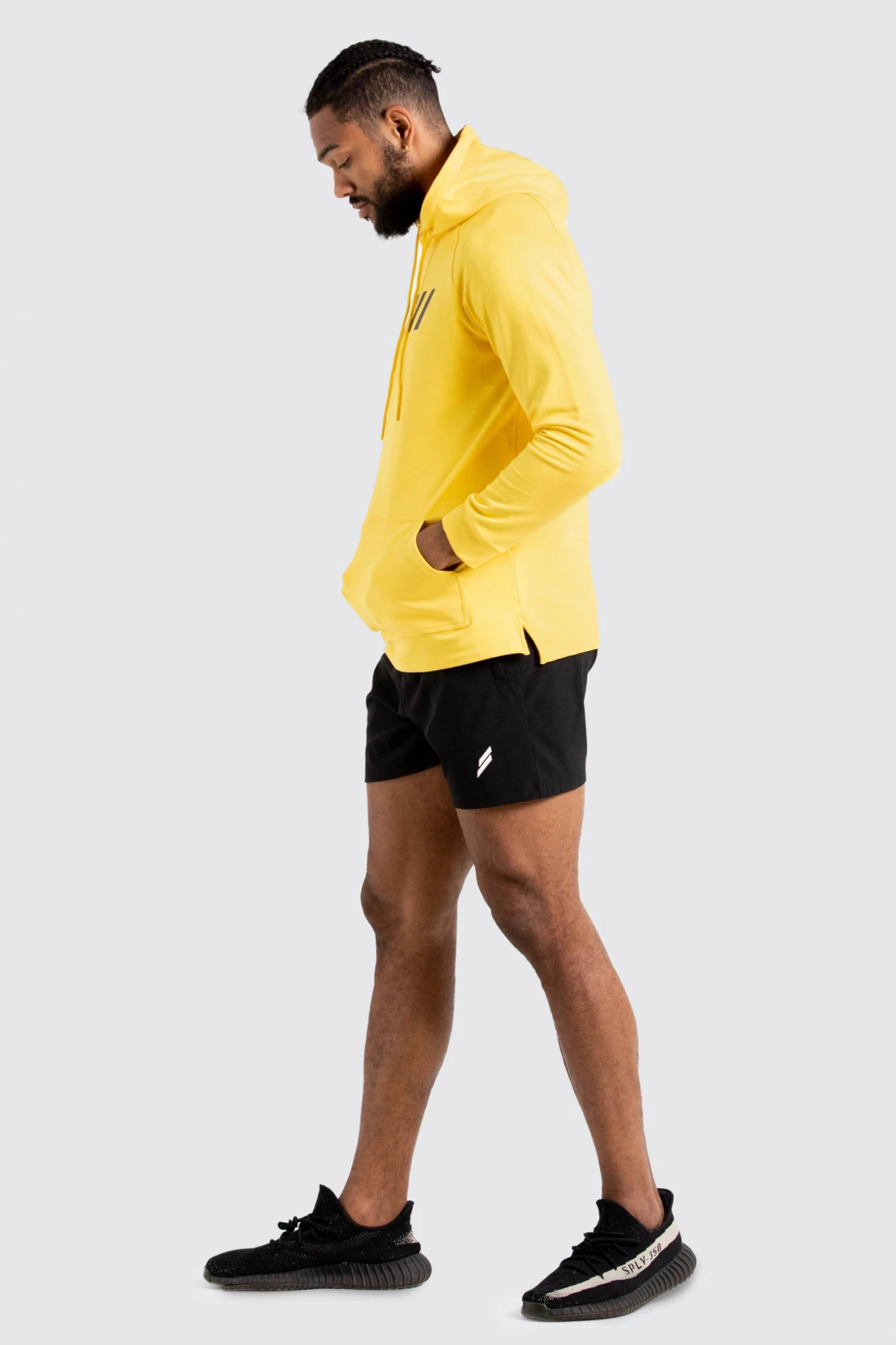 Male Outlet Supercharge Athletic Hoodie - Yellow