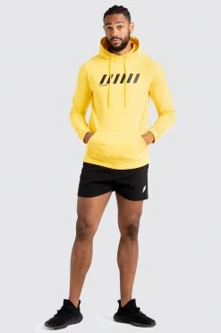 Male Outlet Supercharge Athletic Hoodie - Yellow