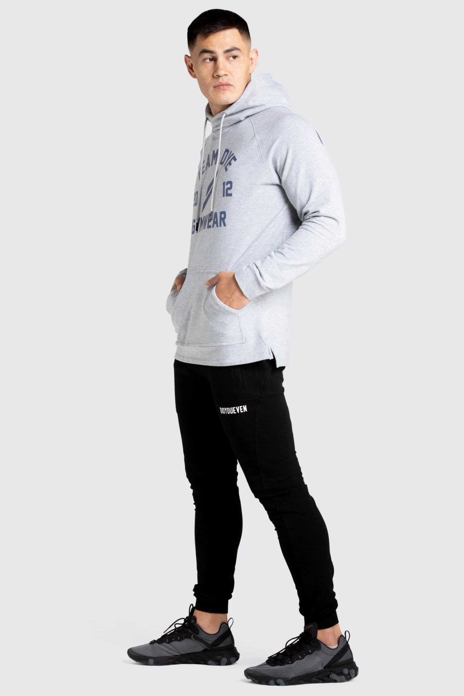 Male Outlet Mens Team DYE V3 Athletic Hoodie - Grey