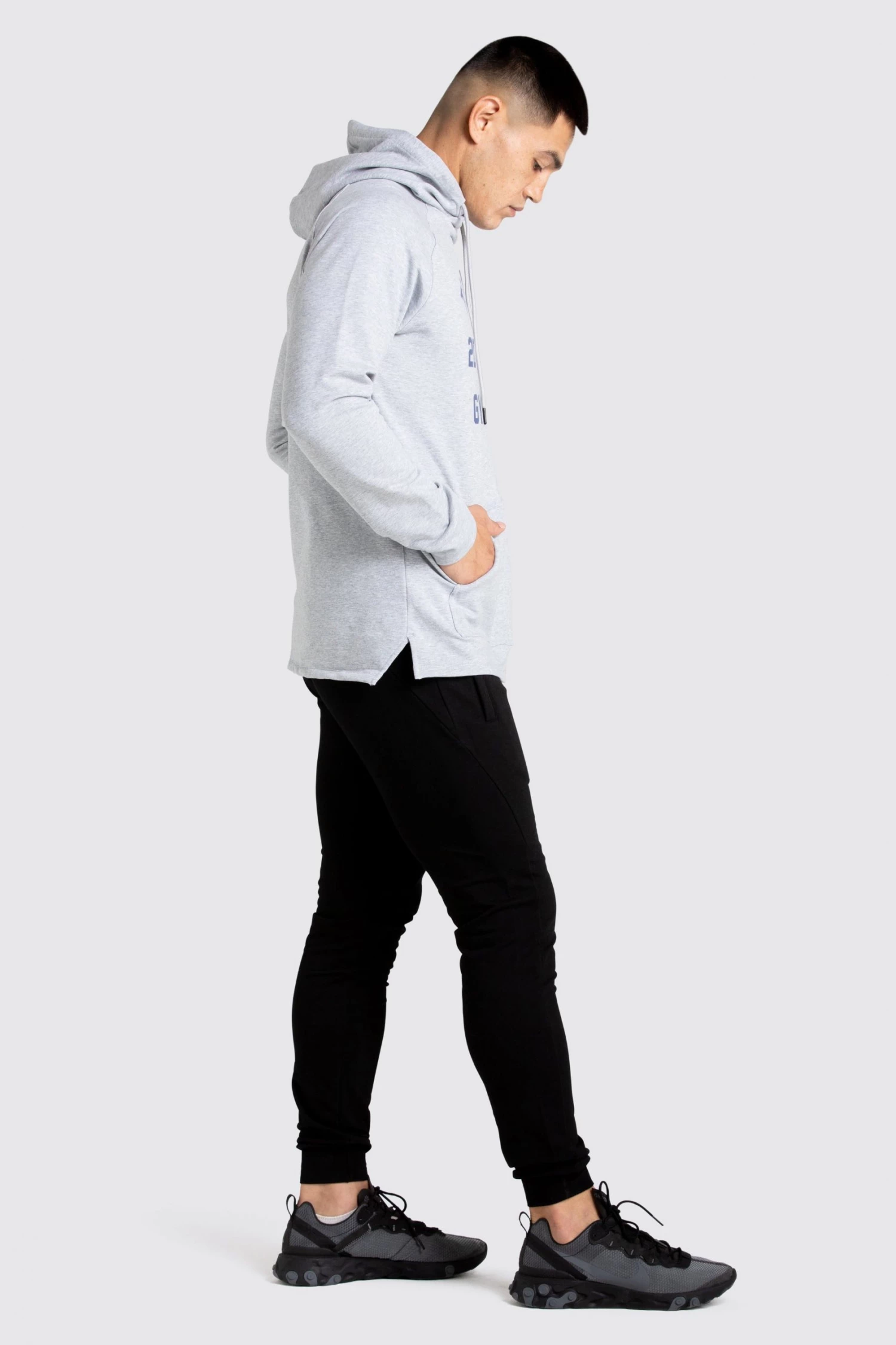 Male Outlet Mens Team DYE V3 Athletic Hoodie - Grey