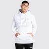 Male Outlet Mens Team DYE V3 Athletic Hoodie - White