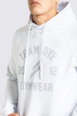 Male Outlet Mens Team DYE V3 Athletic Hoodie - White