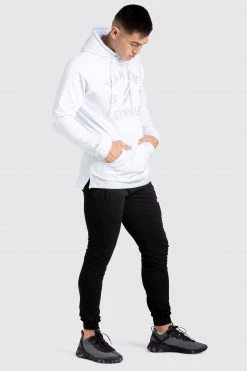 Male Outlet Mens Team DYE V3 Athletic Hoodie - White