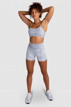 Aivory Tie Dye Crop - Slate Grey Womens