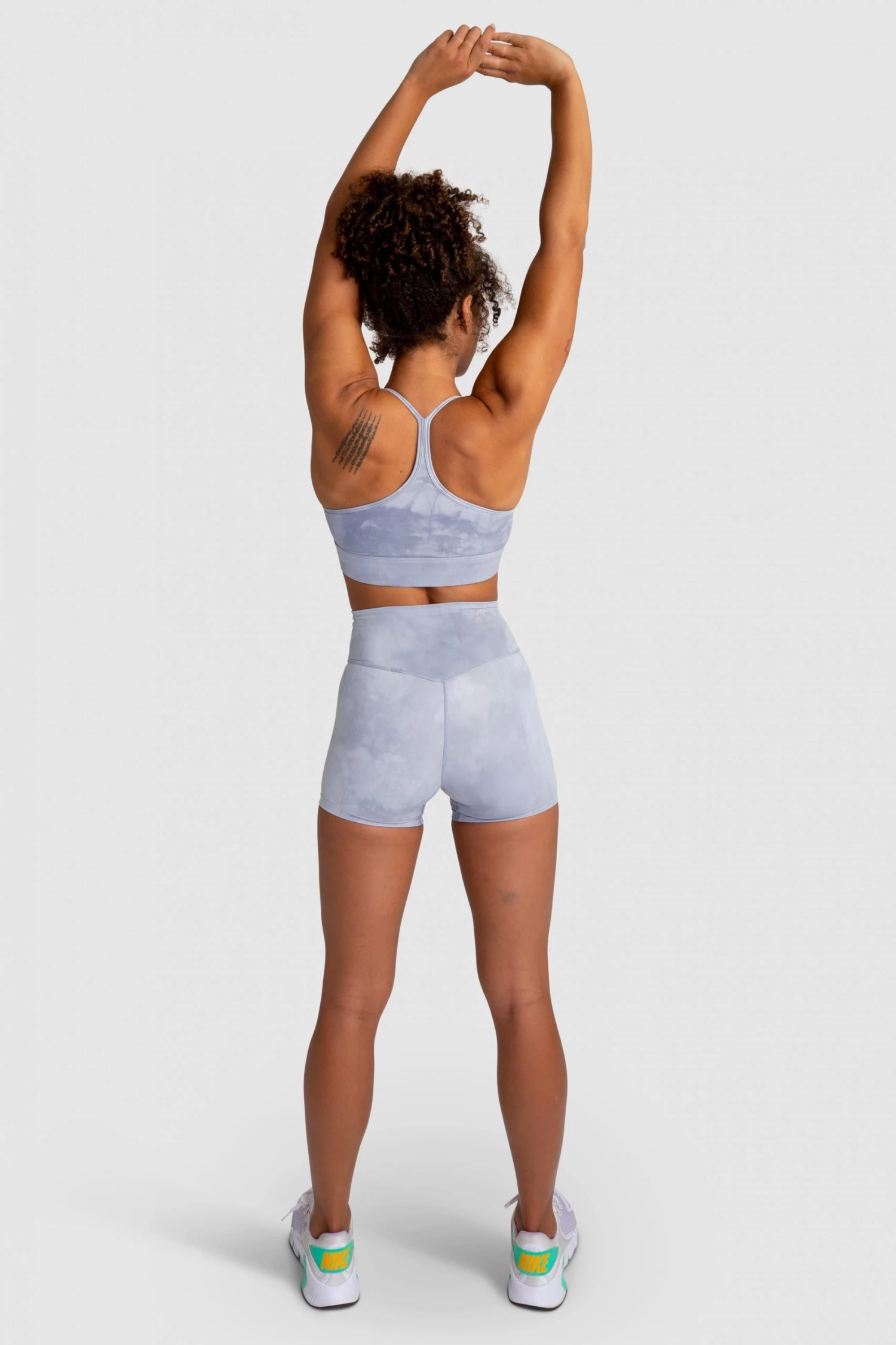 Aivory Tie Dye Crop - Slate Grey Womens