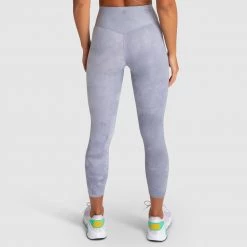 Aivory Tie Dye Leggings - Slate Grey