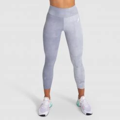 Aivory Tie Dye Leggings - Slate Grey