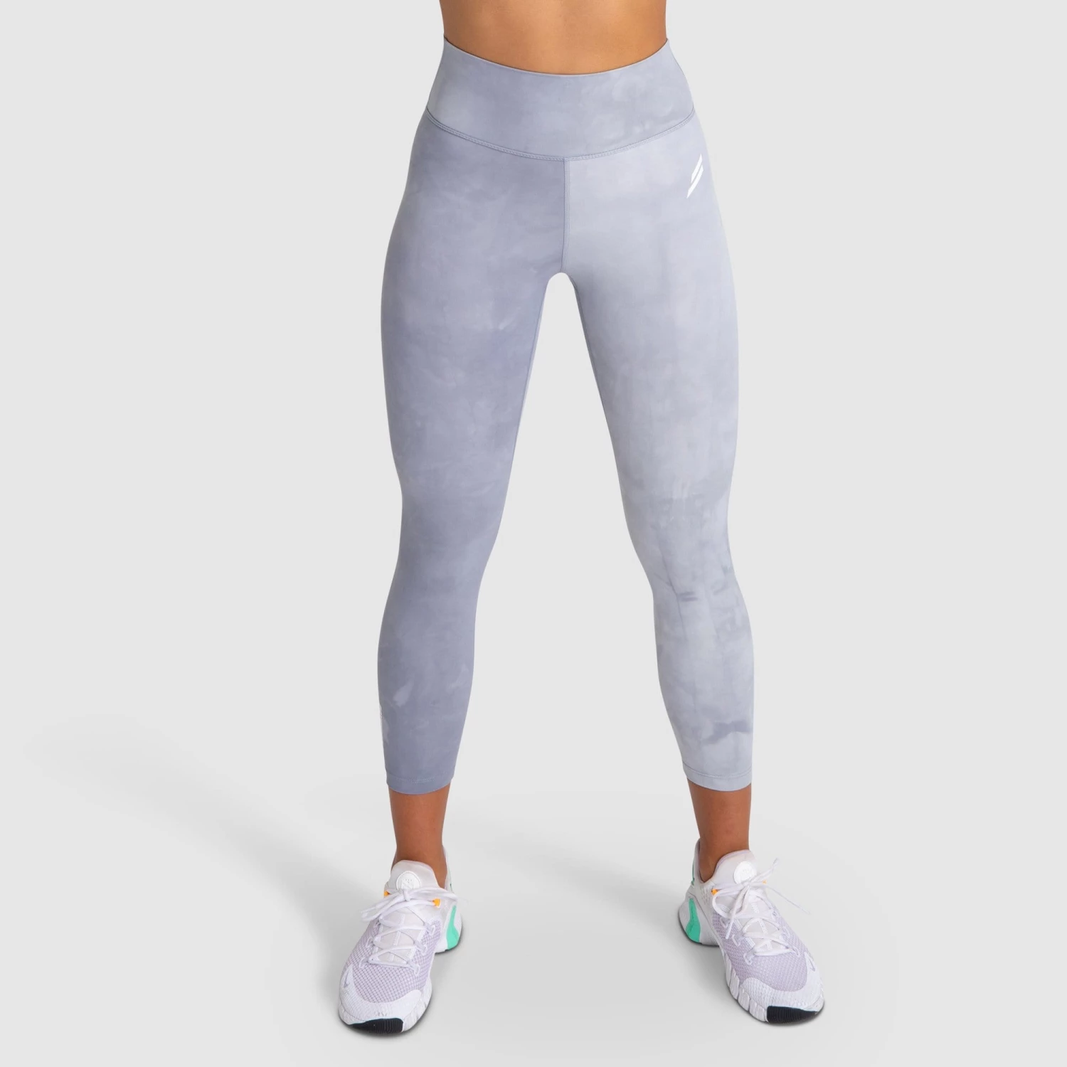 Aivory Tie Dye Leggings - Slate Grey