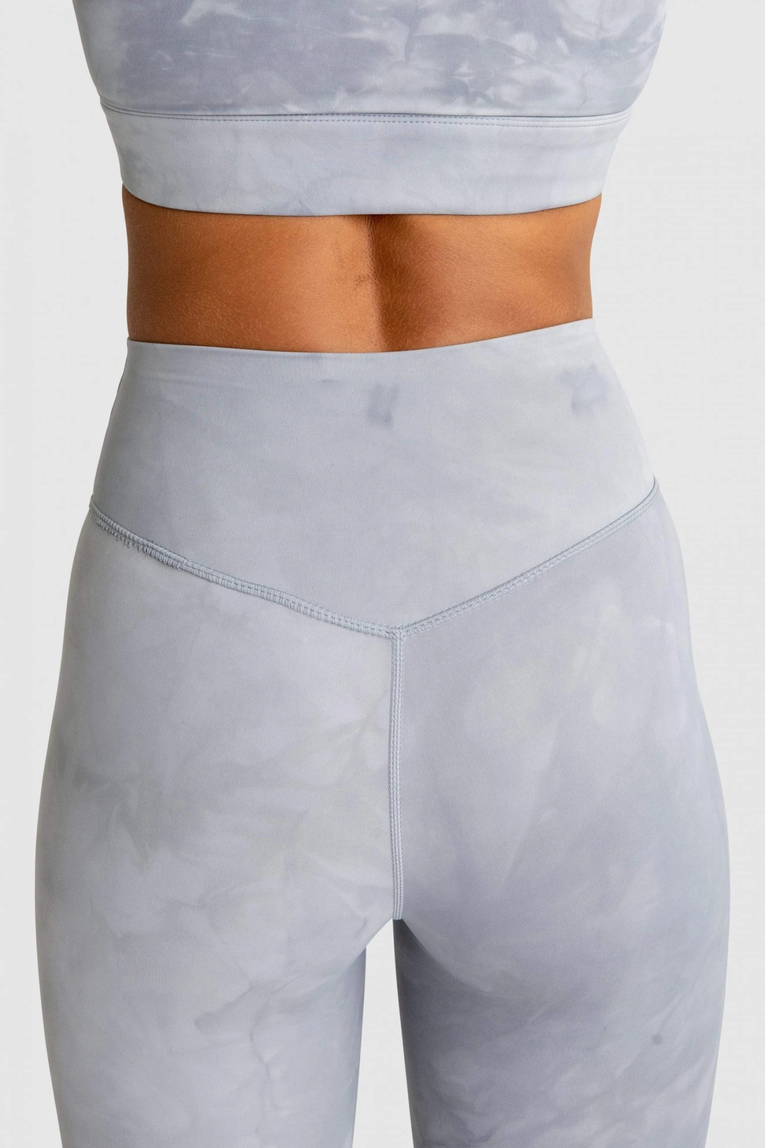 Aivory Tie Dye Leggings - Slate Grey