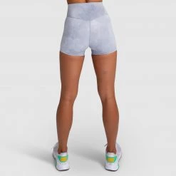 Aivory Tie Dye Shorts - Slate Grey