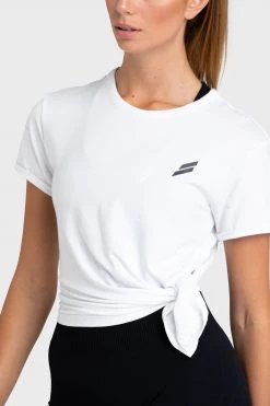 Darren Tie-Up Tee - White