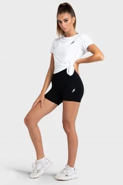 Darren Tie-Up Tee - White