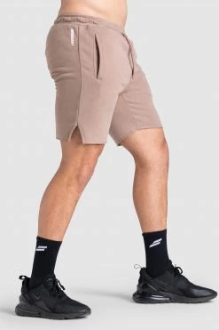 Aivory Tri-Mark Cotton Shorts - Light Taupe